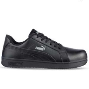 Size 9.5 iconic black low puma